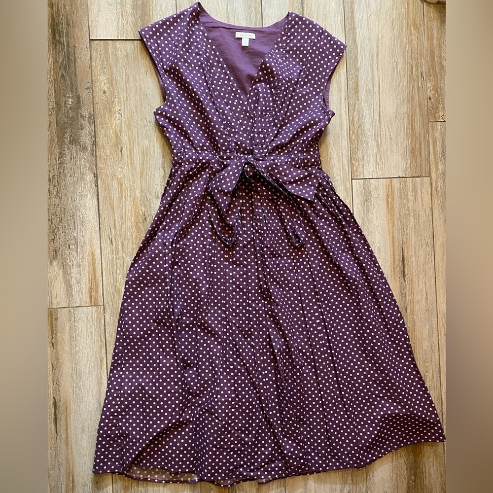 Polka Dot Sleeveless Dress